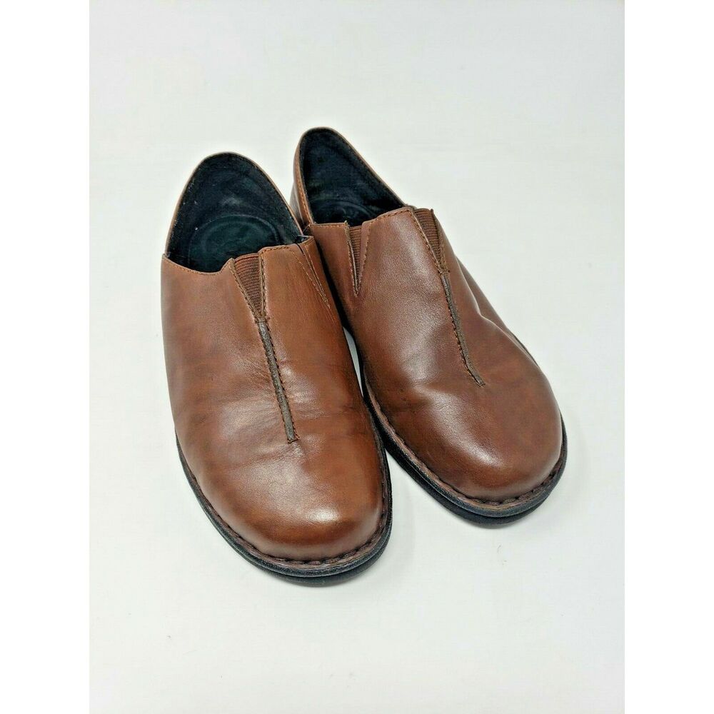 PROPET LEATHER STRETCHABLE SLIDE ON WO103 WOMENS SIZE 8.5 X(2E)